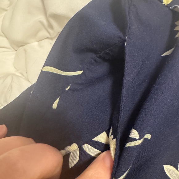 Sag Harbor L Dark Floral Maxi Skirt Flowy Cottage Core Festival Y2K 90s - Picture 4 of 6